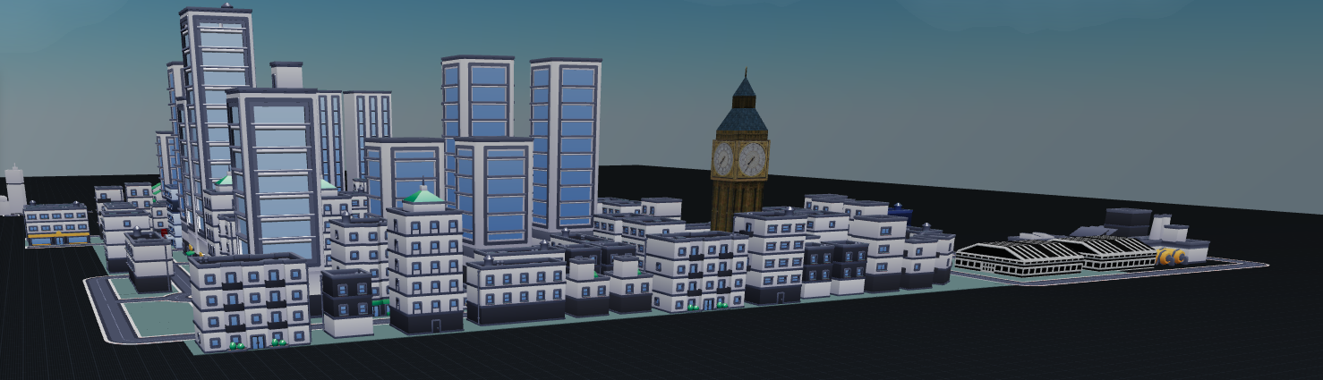 Roanja City 3D city view